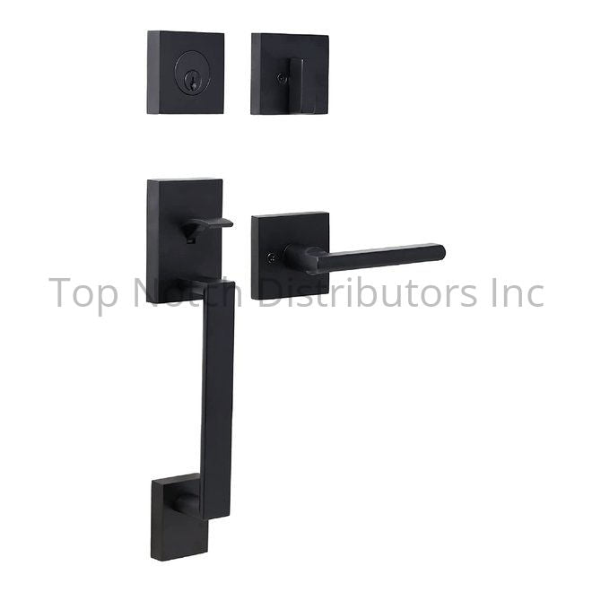 Weslock 02880-252SL2D Brookside Single Cylinder Handleset with Atla... Sparrow Supply