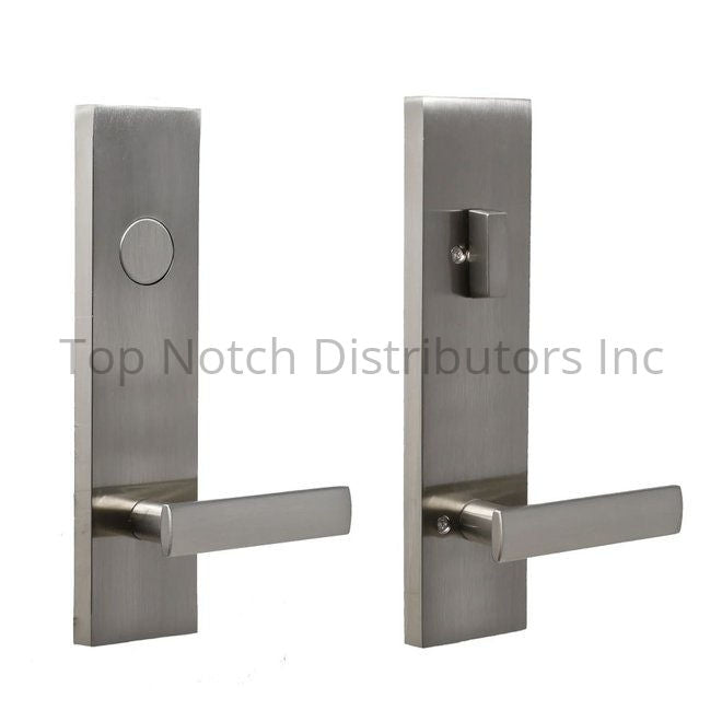 Weslock 066253N3N0020 Utica Lever Addy Escutcheon Dummy Handle Sati... Sparrow Supply