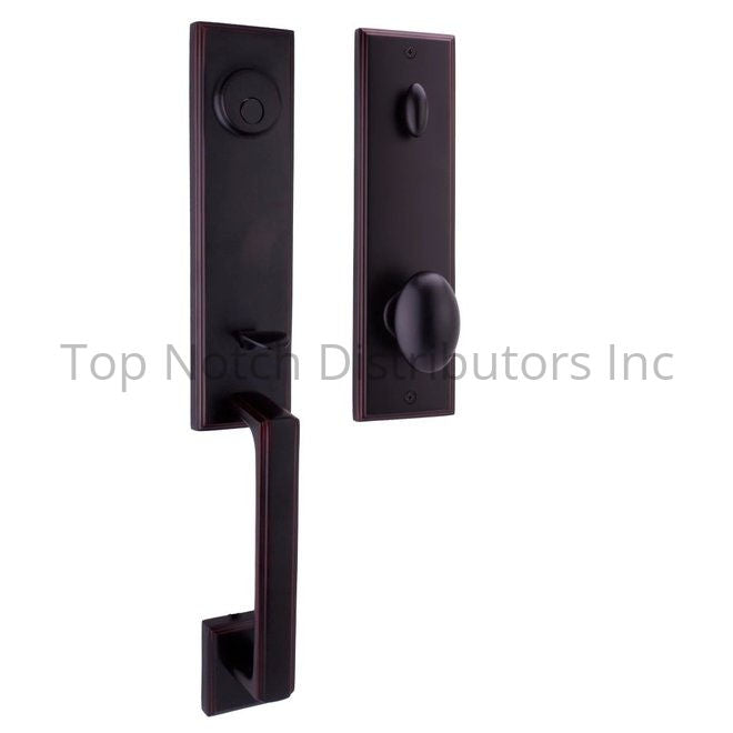 Weslock 06685-1J10020 Woodward Dummy Handleset with Julienne Knob O... Sparrow Supply