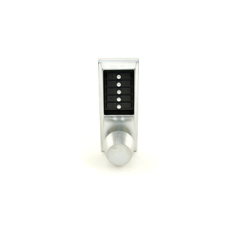 Simplex Mechanical Pushbutton Locksets - Satin Chrome Sparrow Supply
