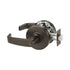 Sargent 10XU65LL10BE Privacy (F76A) Cylindrical Lever Lock Grade 1 with L Lever and L Rose with ASA Strike Dark Bronze Finish Sparrow Supply