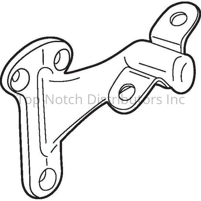 Don-Jo 135626 Solid Brass Handrail Bracket Satin Chrome Polished Ch... Sparrow Supply