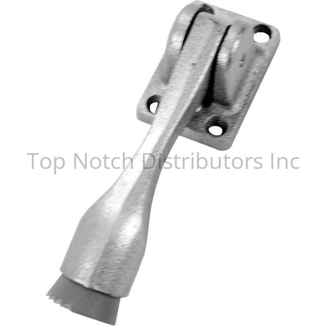 Don-Jo 1466BP 4" Kick Down Door Holder Brass Plated Sparrow Supply