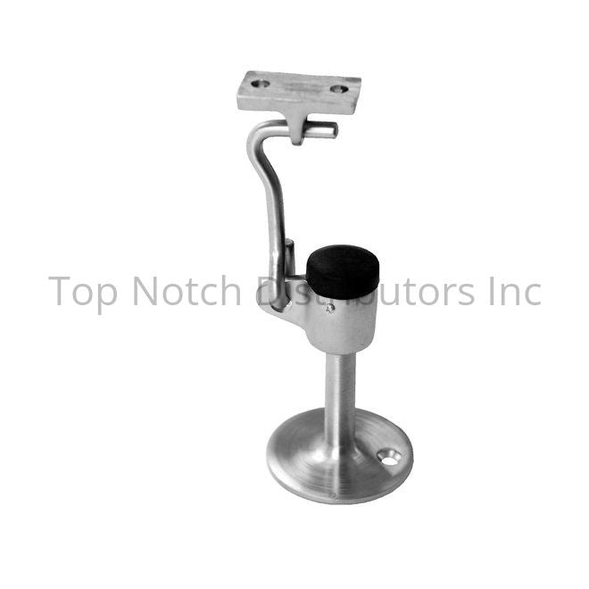 Don-Jo 1477605 3-1/2" Wall Stop with Holder and 2-1/4" Base Bright ... Sparrow Supply
