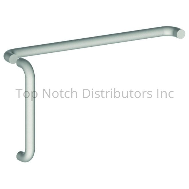 Hager 165B28 1-1/4" Round 18" Center to Center Door Pull and Push S... Sparrow Supply
