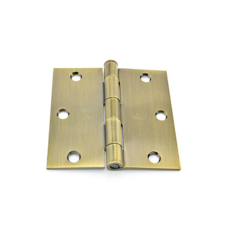Hager Hinge 17413125 Full Mortise Hinges - Antique Brass Sparrow Supply