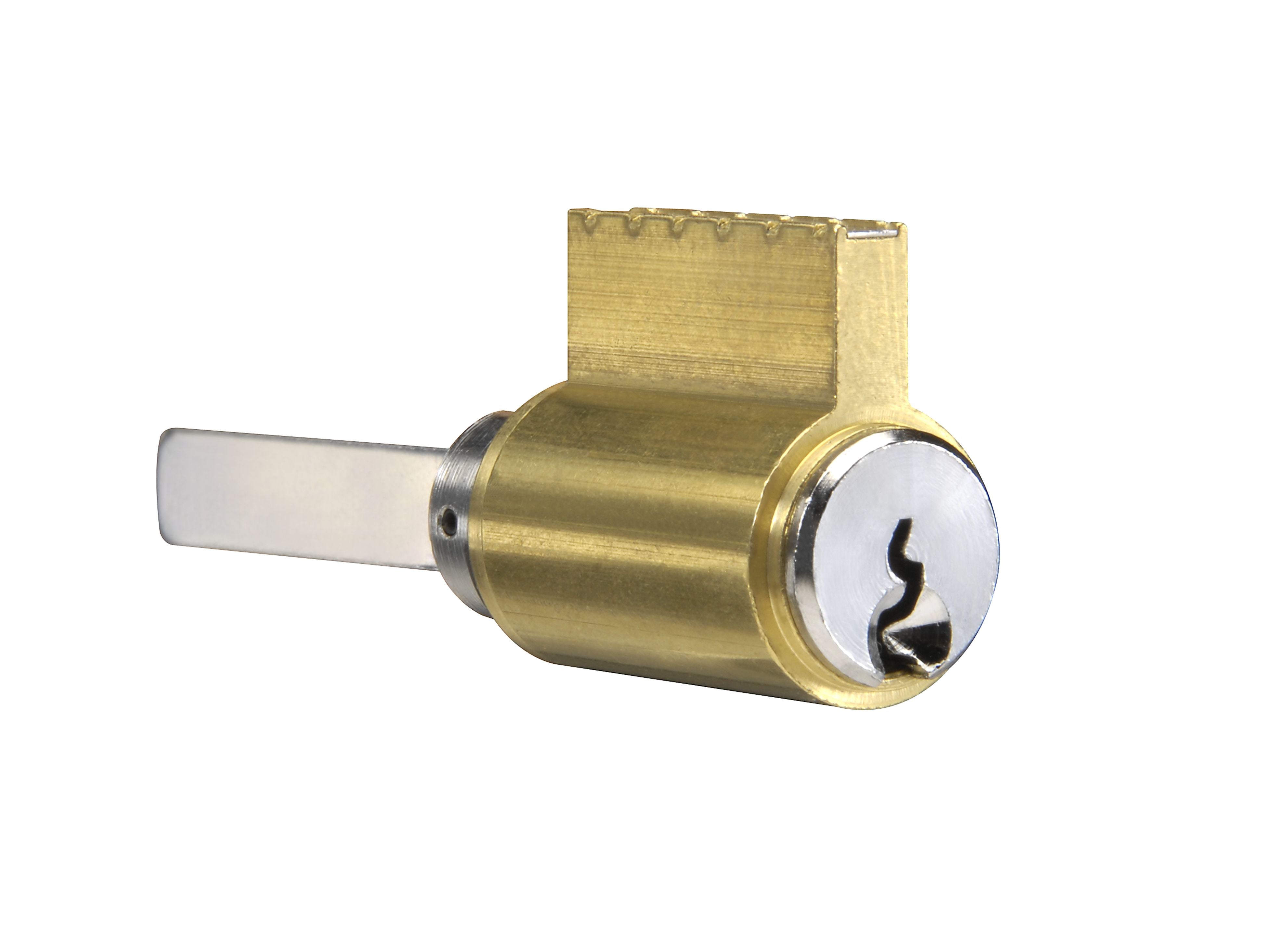 ASSA Abloy Accentra 1802E1R626 6 Pin Stock Section E1R PARA Keyway Cylinder for Key in Levers (AU5400LN) US26D (626) Satin Chrome Finish Sparrow Supply
