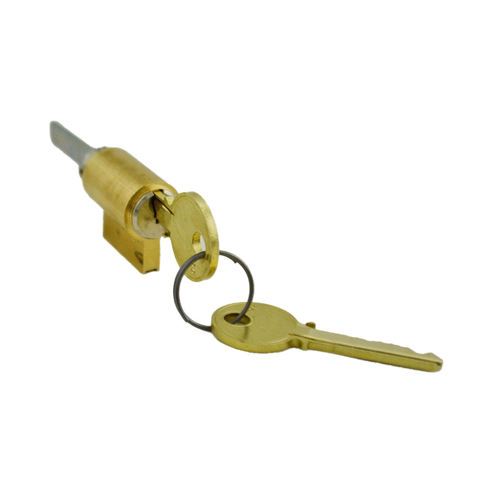 ASSA Abloy Accentra 1802GG626 6 Pin Single Section GG Keyway Cylinder for Key in Levers (AU5400LN) US26D (626) Satin Chrome Finish Sparrow Supply