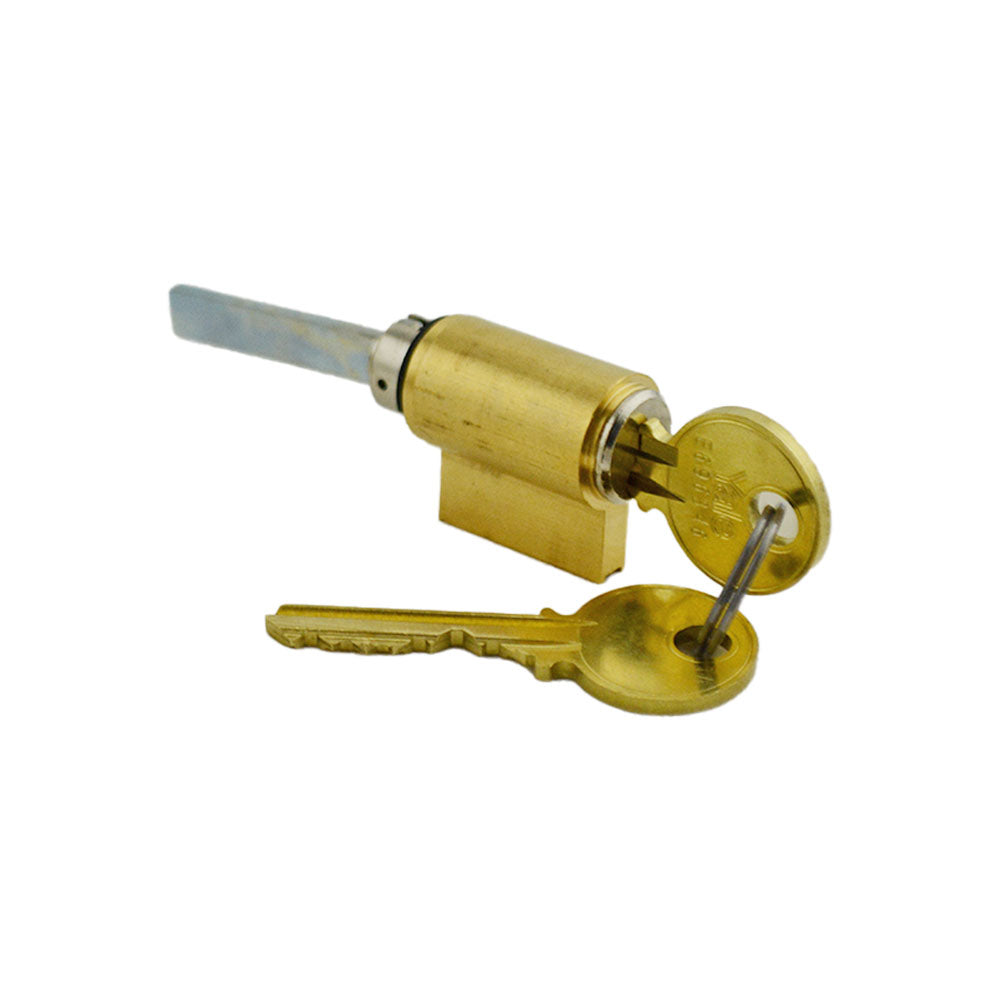 ASSA Abloy Accentra 1802TA626 6 Pin Single Section TA Keyway Cylinder for Key in Levers (AU5400LN) US26D (626) Satin Chrome Finish Sparrow Supply