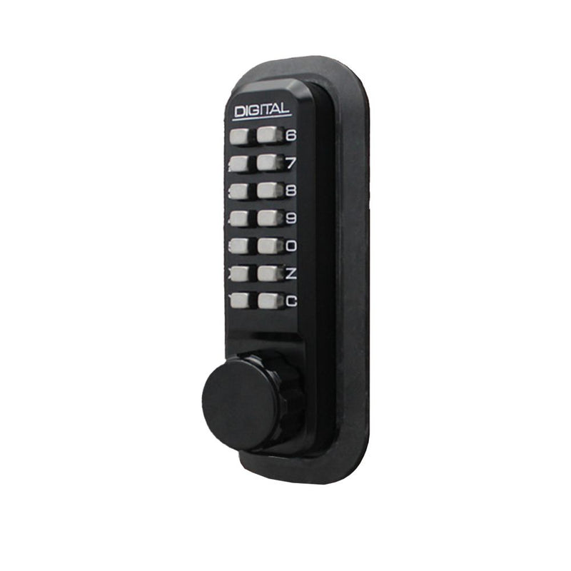 Lockey 2210JBMG Mechanical Pushbutton Locksets - Black Sparrow Supply