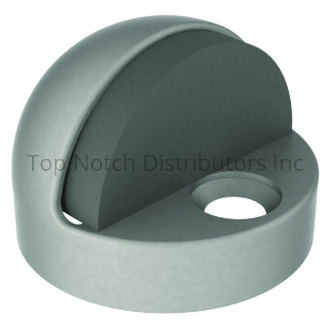 Hager 243F4 High Floor Dome Stop Satin Brass Sparrow Supply