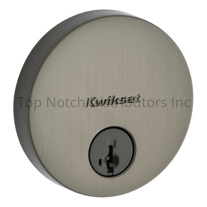 Kwikset 258RDT-18GS.STRKP Uptown Round Contemporary Low Profile Sin... Sparrow Supply