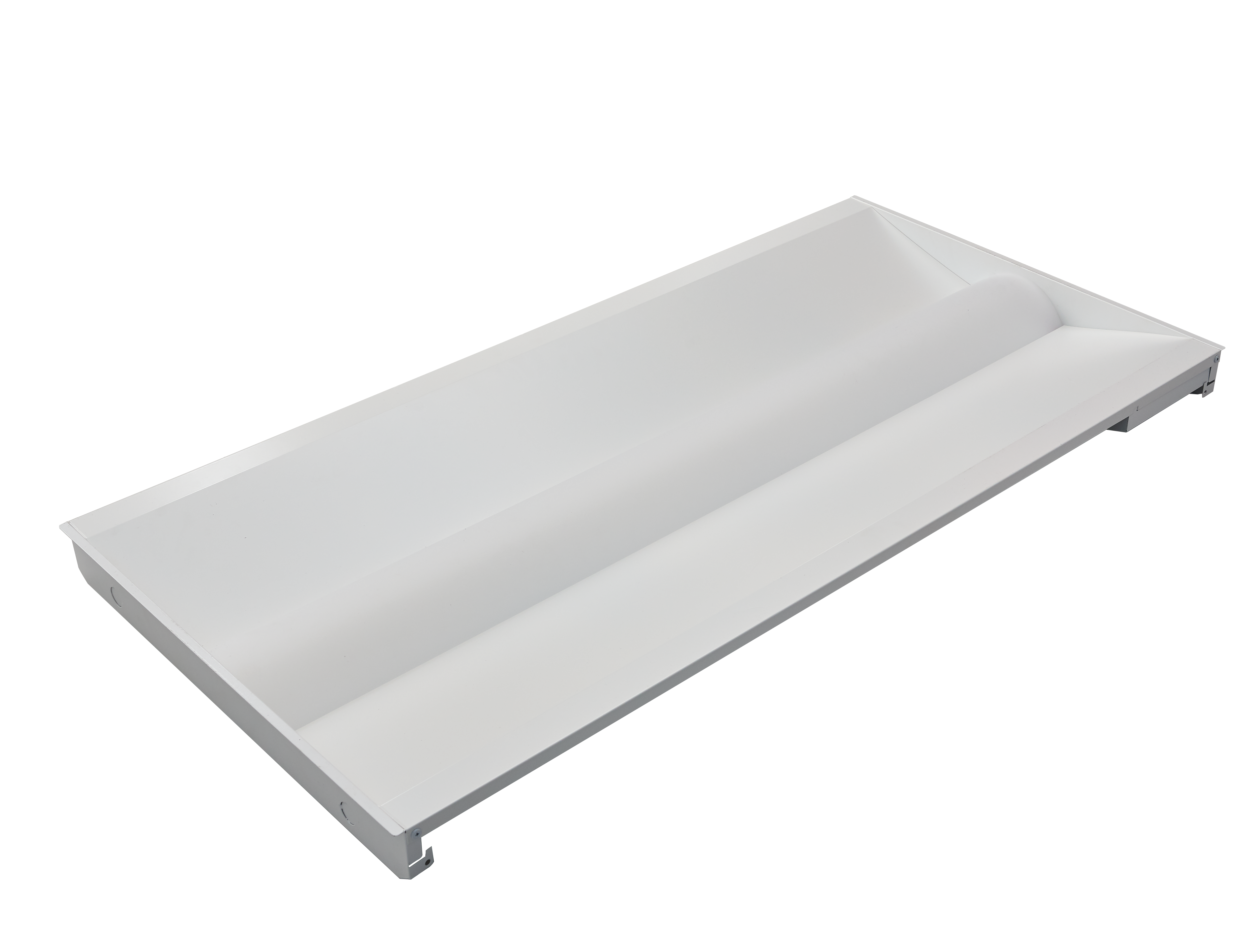 3024 CX LED Center Basket Troffer – 2x4 Dual 3-Way Switchable Power & CCT for Commercial Interior Lighting Sparrow Supply