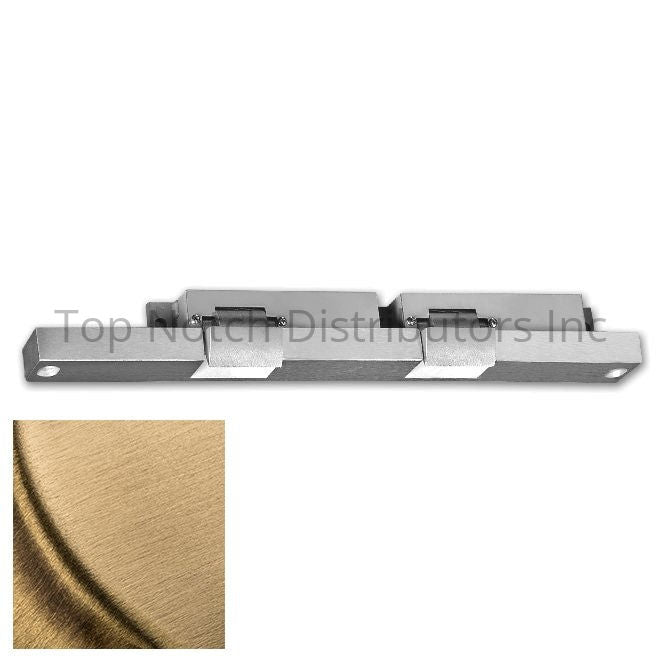 HES 31041F12D606 310-4-1 12D Fail Safe Electric Strike Satin Brass Sparrow Supply