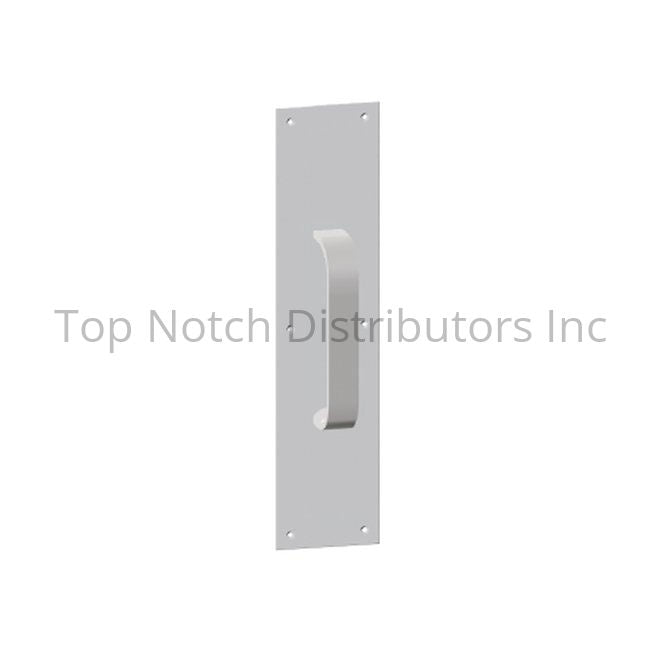 Hager 31J3121528 3-1/2" x 15" Square Corner Plate with 10" Center t... Sparrow Supply