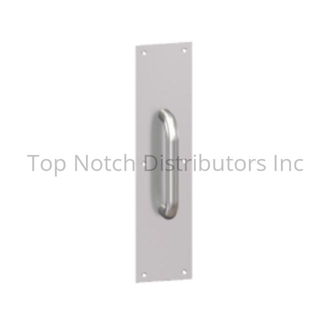 Hager 34J3121532 3-1/2" x 15" Square Corner Plate with 10" Center t... Sparrow Supply
