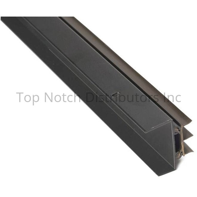 National Guard 36ETDKB48 48" (4') Standard Duty Door Shoe Dark Bronze Sparrow Supply