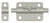 Deltana 3BBU15 3" Barrel Bolt; Satin Nickel Finish Sparrow Supply