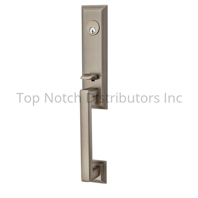 Emtek 4201TUS15ALH Turino Lever Left Hand Dummy Wilshire Tubular Ha... Sparrow Supply
