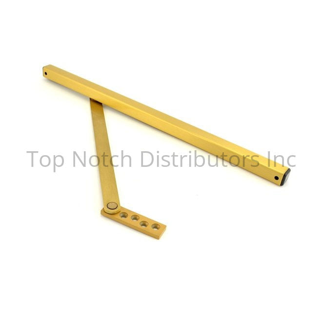 Glynn Johnson 452S4 Medium Duty Size 2 Surface Overhead Stop Satin ... Sparrow Supply