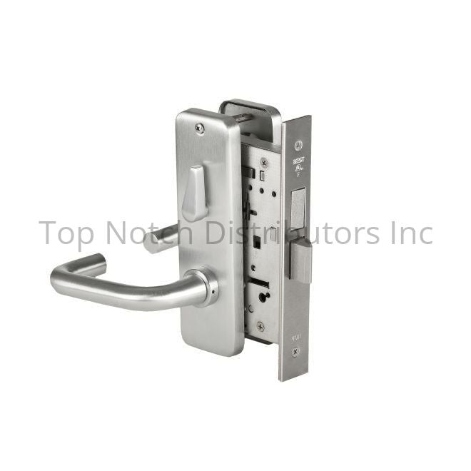Best 45H0L03J626RH Mortise Lock Privacy 03 Lever with J Escutcheon ... Sparrow Supply