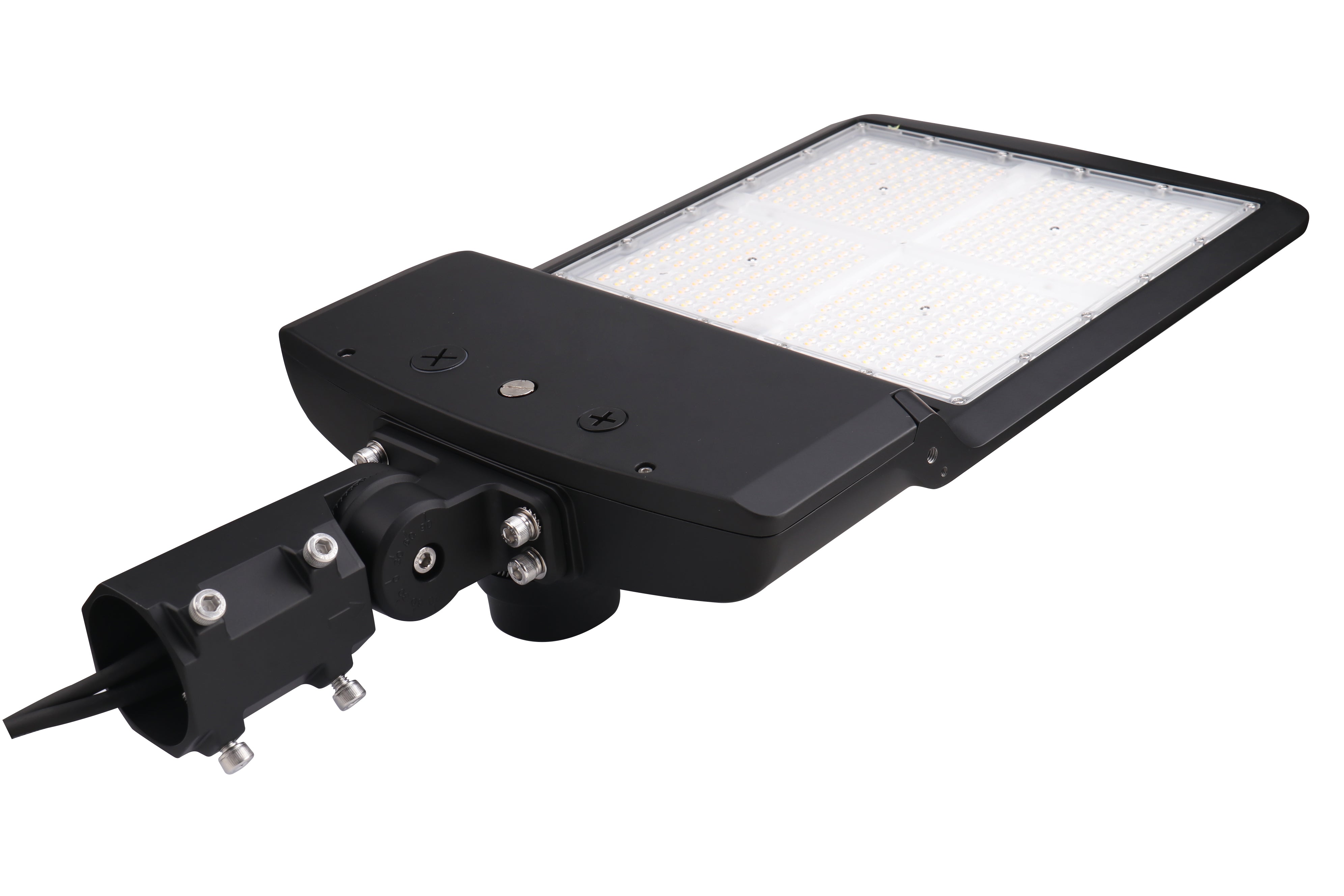 5030 AX LED Area Light – 200-300W Dual 3-Way Switchable Power & CCT for Commercial Outdoor Lighting Sparrow Supply