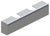 Hager 5202ALM Full Plastic Cover for 5200 Serie Aluminum Finish Sparrow Supply