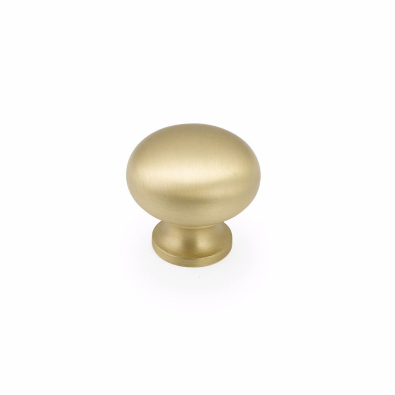 SCHAUB 719-SB Cabinet Knobs - Satin Brass Sparrow Supply
