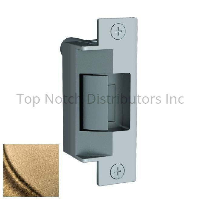 HES 732F24D606 24VDC Fail Safe Electric Strike Satin Brass Sparrow Supply