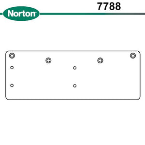 Norton Closers 7788 Door Closer - Aluminum Sparrow Supply