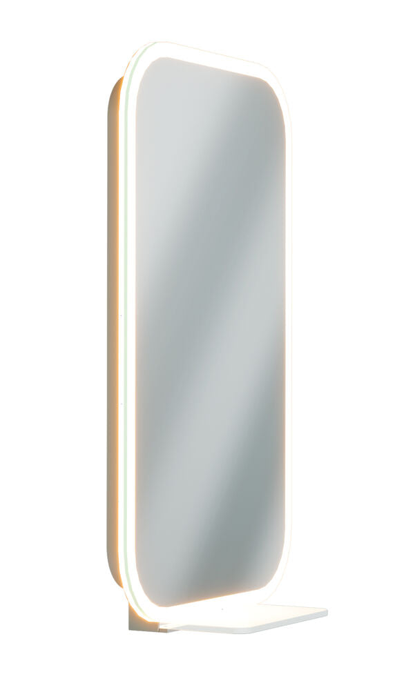 Bradley 7B1-7018301 LED Mirror Interntl., 457mm X 762mm w/Shelf Sparrow Supply