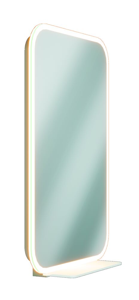 Bradley 7B1-7024360 Frameless LED Mirror 24" X 36" w/Shelf Sparrow Supply