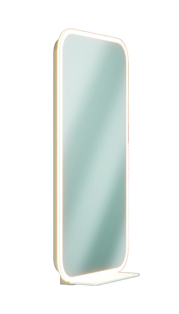 Bradley 7B1-7024420 Frameless LED Mirror 24" X 42" w/Shelf Sparrow Supply