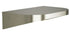 Bradley 7B2-0081296-BN Shelf, Stainless Satin, 20 Gauge-w/Hooks, 8 X 12 Brushed Nickel Sparrow Supply