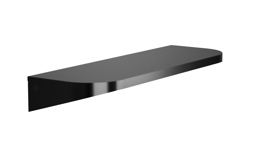 Bradley 7B2-0082400-BB Shelf, Stainless Satin, 20 Gauge, 8 X 24 Brushed Black Sparrow Supply