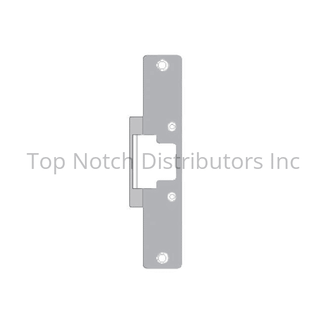 HES 802630 Faceplate for 8000 Strike Satin Stainless Steel Sparrow Supply