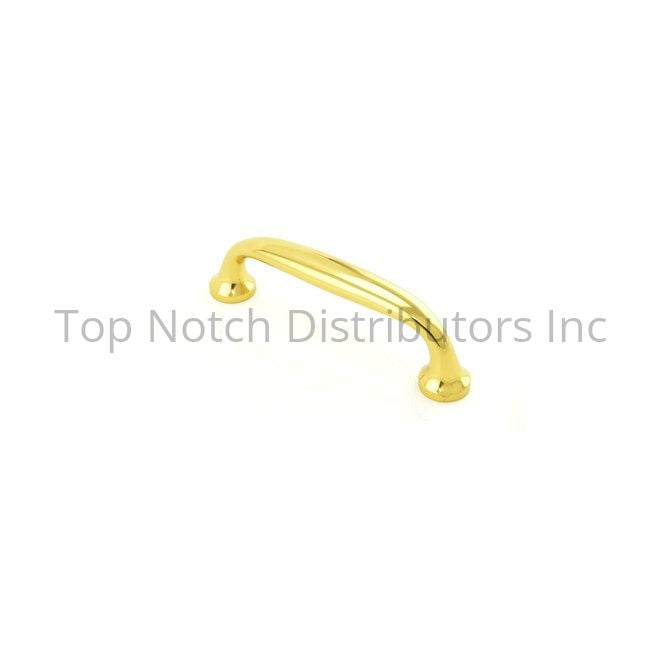 Ives 811153 5-1/4" Door Pull with 1-3/16" Clearance Bright Brass Po... Sparrow Supply
