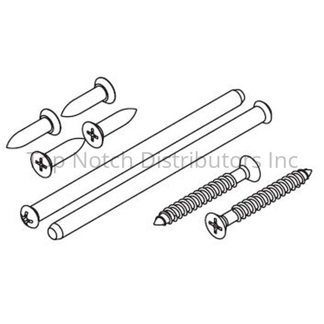 Kwikset 86171-001 660 Screw Pack Bright Brass Sparrow Supply