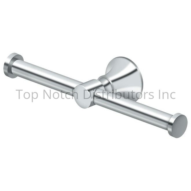 Deltana 88DTPH-26 Double Toilet Paper Holder 88 Series; Bright Chro... Sparrow Supply