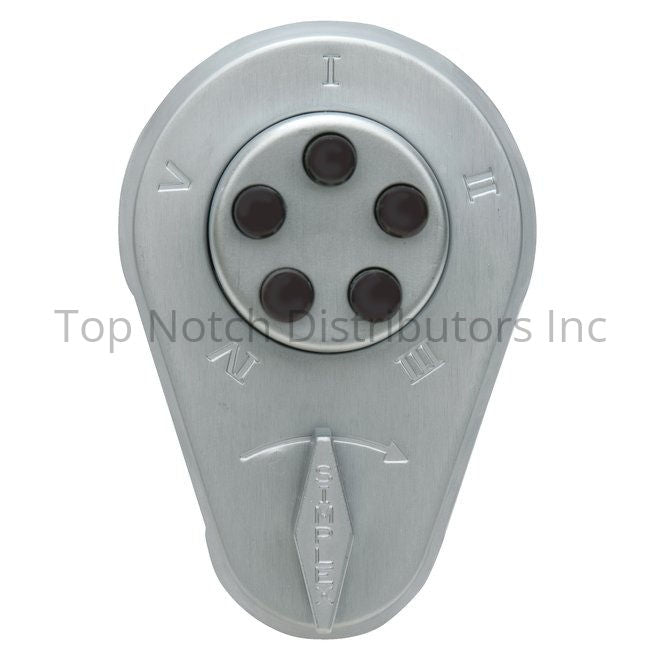 Dormakaba Simplex 910000026D Auxiliary Lock with Thumbturn; Key Ove... Sparrow Supply