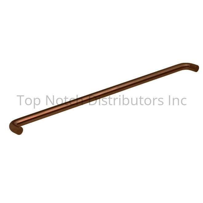 Ives 9100HD2810B 28" Push Bar; 1" Round and 2-1/2" Projection Oil R... Sparrow Supply