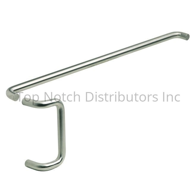 Ives 9190HD281815 28" Push Bar and 18" Offset Pull Combo; 1" Round ... Sparrow Supply