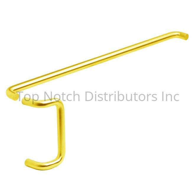 Ives 9190HD2823 28" Push Bar and 12" Offset Pull Combo; 1" Round an... Sparrow Supply