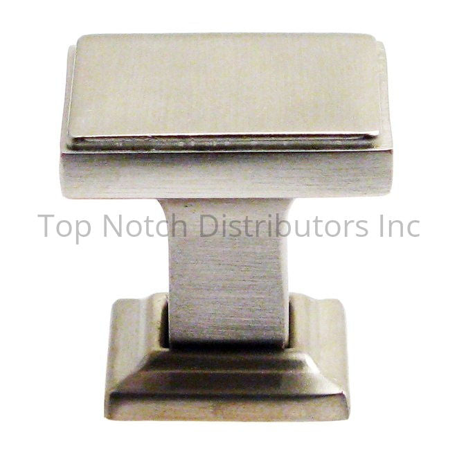 Rusticware 991SN 1-1/8" Modern Square Cabinet Knob Satin Nickel Sparrow Supply