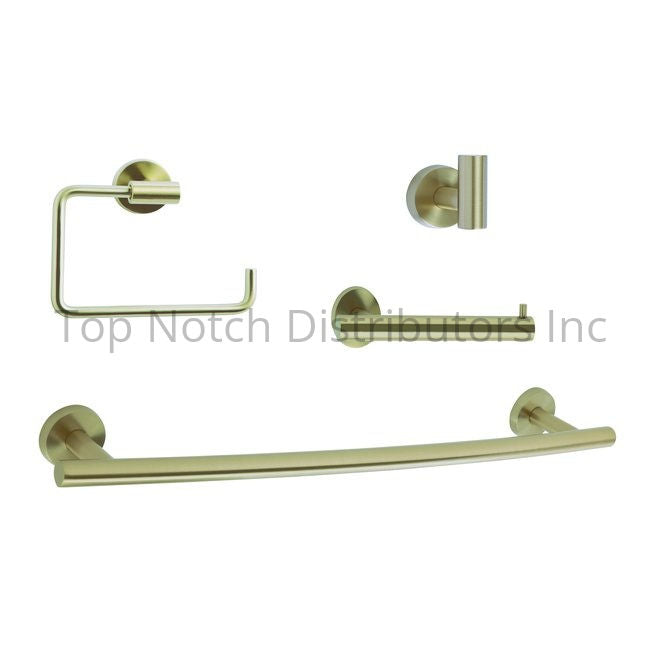 Amerock ARRONDIBBZ5 Bathroom Kit with BH26540BBZ Tissue Roll Holder... Sparrow Supply