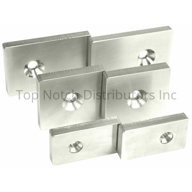 Securitron ASS82 Strike Plate M82 Satin Stainless Steel Sparrow Supply