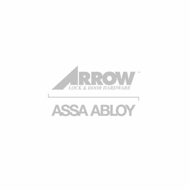 Arrow N433 Cylinder One Sided Auxiliary Deadbolt Lock Bright Brass ... Sparrow Supply