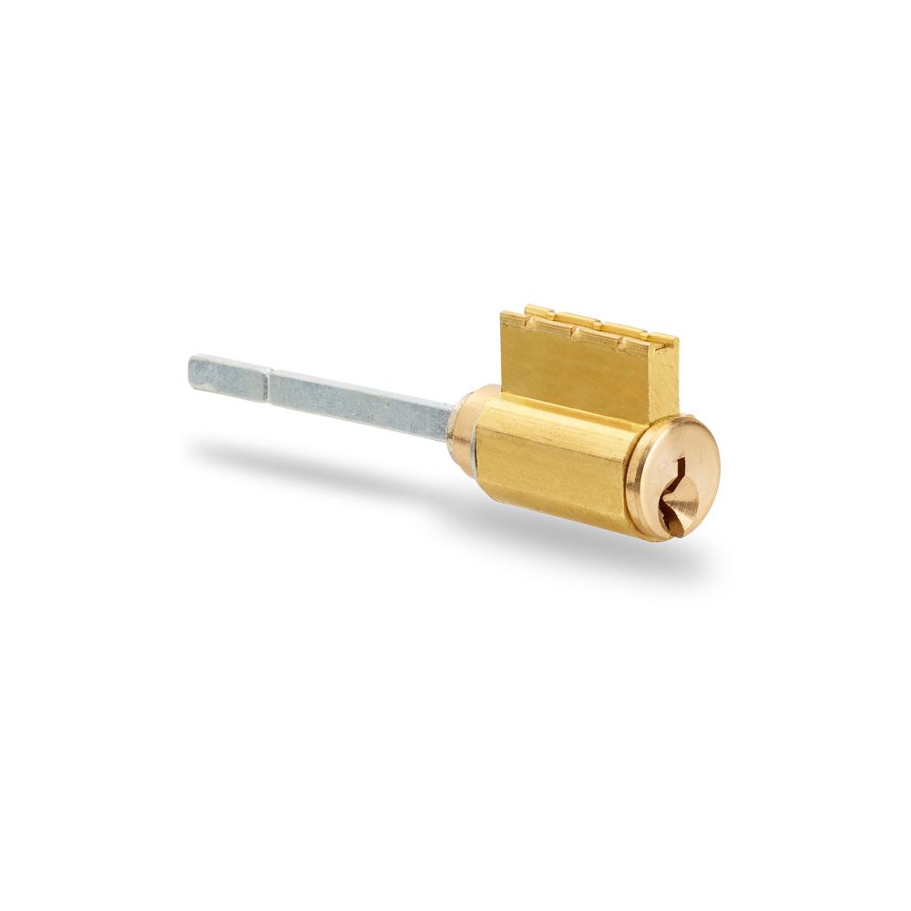 Yale Real Living AYRD200SCKD605 Keyed Different Schlage C Keyway Cylinder for Touchscreen Deadbolt US3 (605) Bright Brass Finish Sparrow Supply