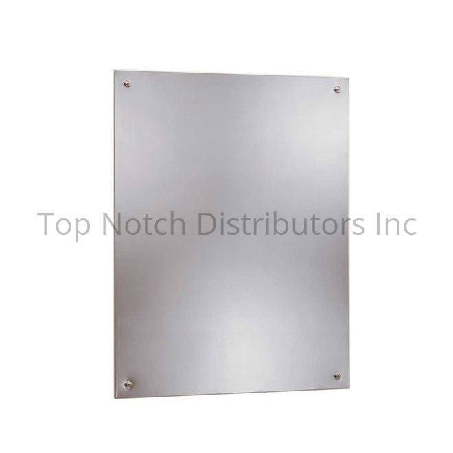 Bobrick B15561830 18" x 30" Frameless Mirror Sparrow Supply