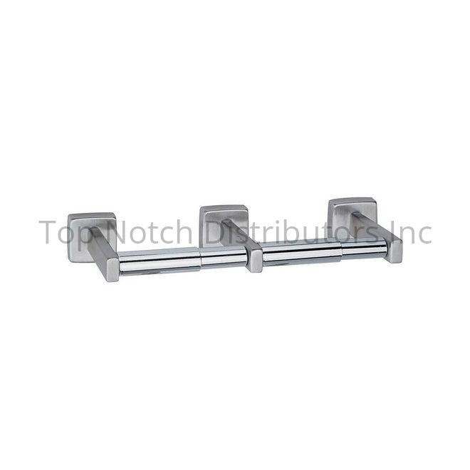 Bobrick B686 Double Roll Surface Mounted Toilet Tissue Dispenser wi... Sparrow Supply